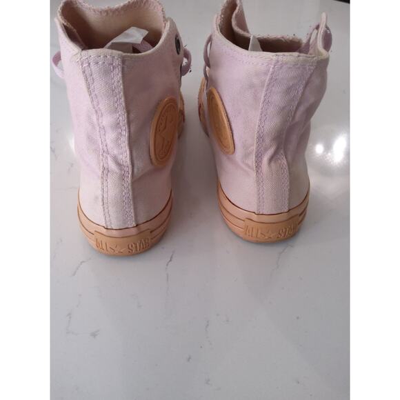 Converse special edition  Pink hitop Athletic Shoes-7 W.Barbiecore - Picture 6 of 9